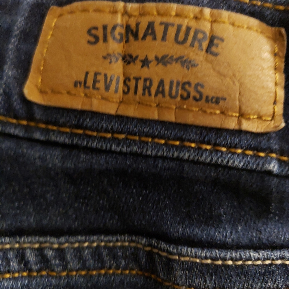 Womens Jean Cropped Pants Size 22